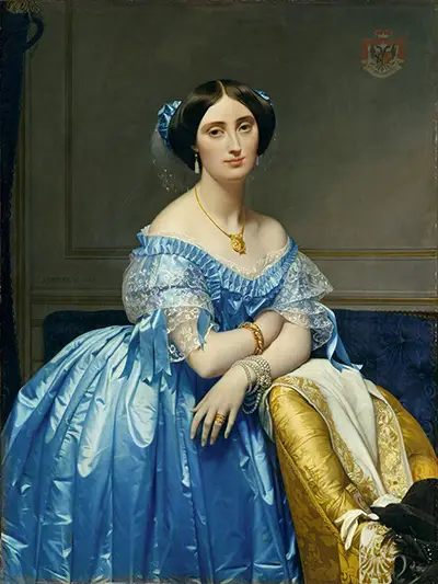 The Princesse de Broglie Jean-Auguste-Dominique Ingres
